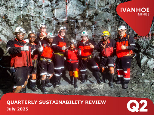 Thumbnail Ivanhoe Mines
 Sustainability Report 2025-q2