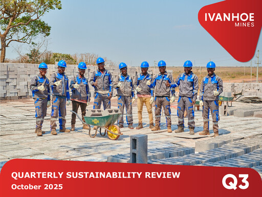 Thumbnail Ivanhoe Mines
 Sustainability Report 2025-q3
