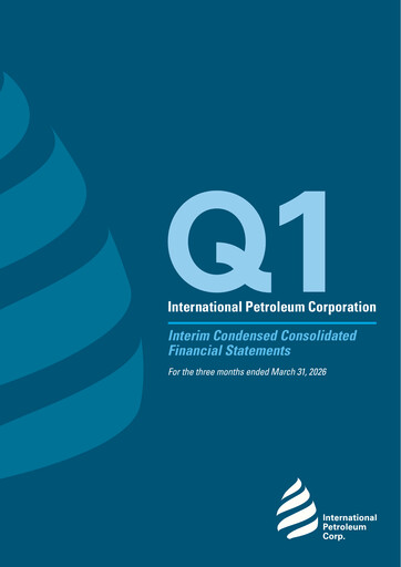 Vorschaubild International Petroleum Finanzmitteilung 2026-q1