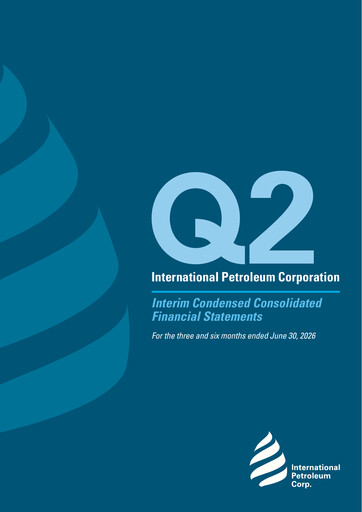 Miniature International Petroleum Bilan financier 2026-q2