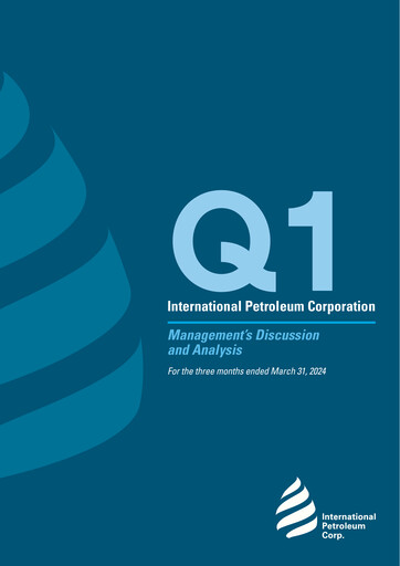 Thumbnail International Petroleum Quarterly Report 2024-q1