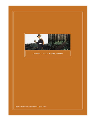 Thumbnail Weyerhaeuser
 Annual Report 2005