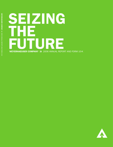 Thumbnail Weyerhaeuser
 Annual Report 2006