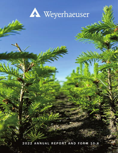 Thumbnail Weyerhaeuser
 Annual Report 2022