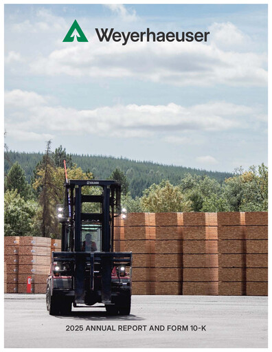 Thumbnail Weyerhaeuser
 Annual Report 2025