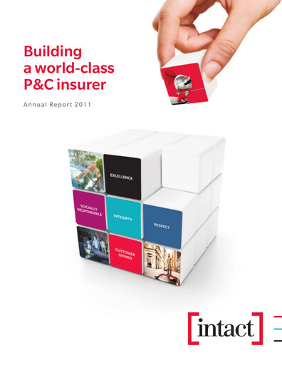 Thumbnail Intact Financial Annual Report 2011