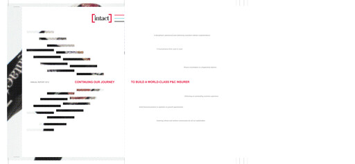 Thumbnail Intact Financial Annual Report 2012