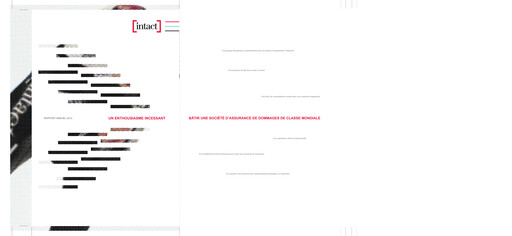 Thumbnail Intact Financial Annual Report 2012