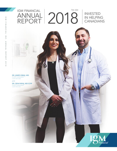 Thumbnail IGM Financial Annual Report 2018