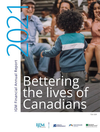 Thumbnail IGM Financial Annual Report 2021