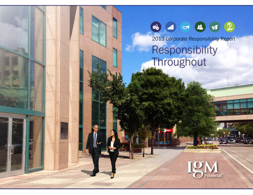 Thumbnail IGM Financial Sustainability Report 2013