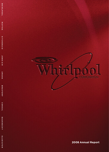 Thumbnail Whirlpool Annual Report 2008