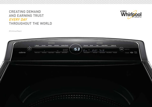 Thumbnail Whirlpool Annual Report 2014