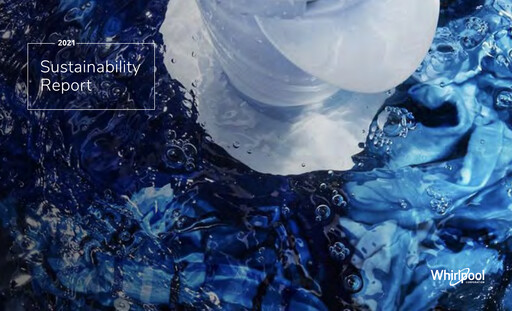 Thumbnail Whirlpool Sustainability Report 2021