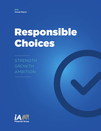 Thumbnail iA Financial Annual Report 2019