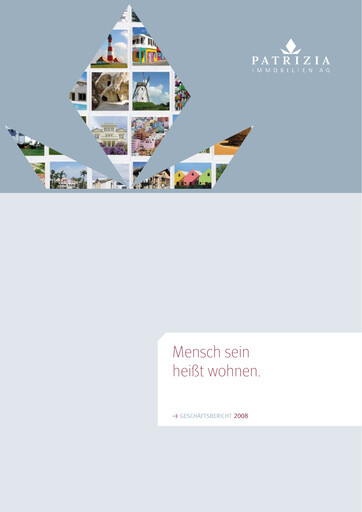 Thumbnail Patrizia Immobilien Annual Report 2008