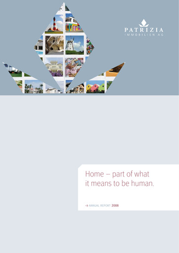Thumbnail Patrizia Immobilien Annual Report 2008