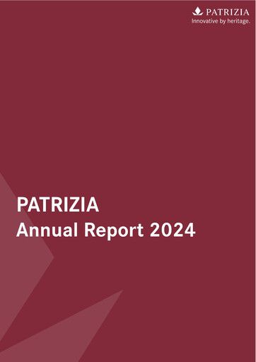 Thumbnail Patrizia Immobilien Annual Report 2024