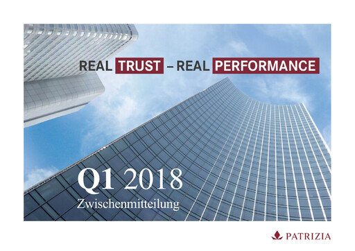 Thumbnail Patrizia Immobilien Quarterly Report 2018-q1