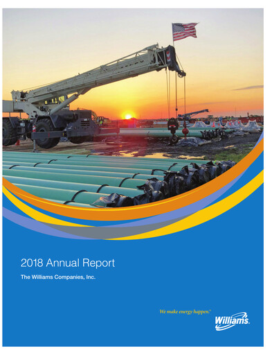 Thumbnail Williams Companies
 Annual Report 2018