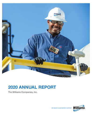 Thumbnail Williams Companies
 Annual Report 2020