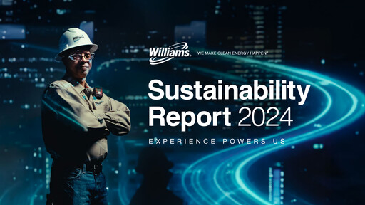 Thumbnail Williams Companies
 Sustainability Report 2024