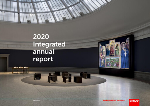 Thumbnail Barco NV Annual Report 2020