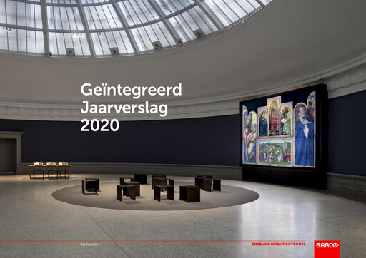 Thumbnail Barco NV Annual Report 2020