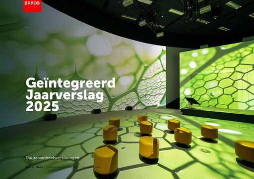 Thumbnail Barco NV Sustainability Report 2025