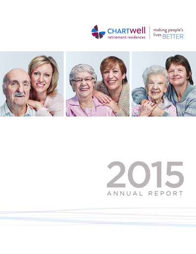 Thumbnail Chartwell Retirement Residences Annual Report 2015