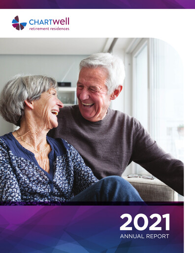 Thumbnail Chartwell Retirement Residences Annual Report 2021