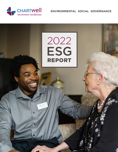 Thumbnail Chartwell Retirement Residences ESG Report 2022