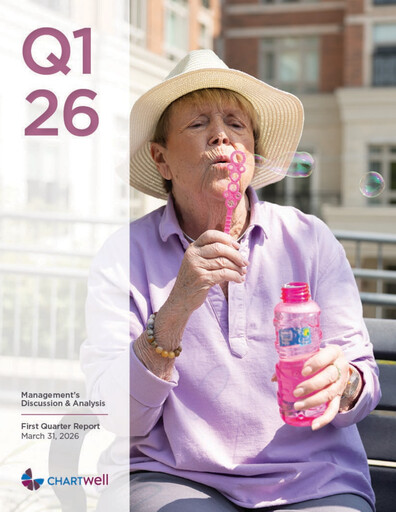 Thumbnail Chartwell Retirement Residences Quarterly Report 2026-q1