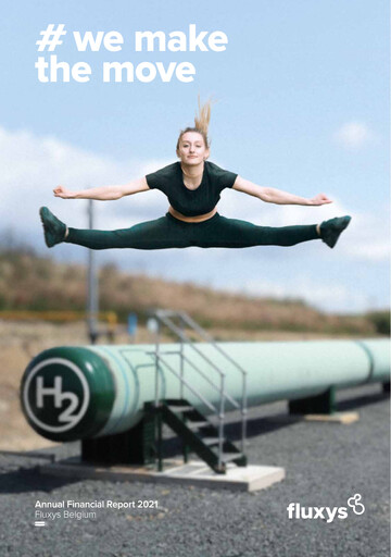 Thumbnail Fluxys Belgium Annual Report 2021