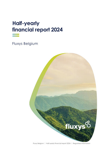 Thumbnail Fluxys Belgium Half-year Report 2024-h1