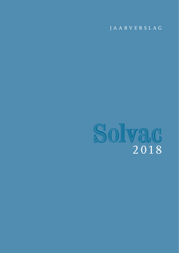 Thumbnail Solvac Annual Report 2018