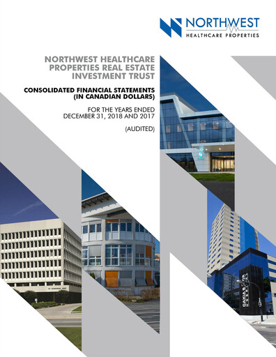 Thumbnail NorthWest Healthcare Properties REIT Financial Statement 2018