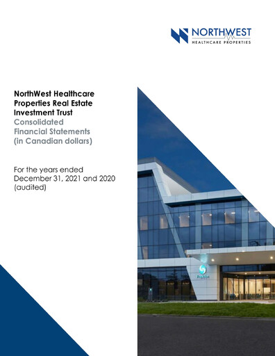 Thumbnail NorthWest Healthcare Properties REIT Financial Statement 2021