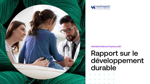 Thumbnail NorthWest Healthcare Properties REIT Sustainability Report 2021