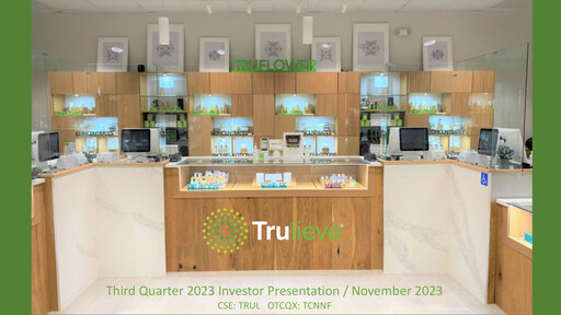Vorschaubild Trulieve Cannabis Quartalsbericht 2023-q3