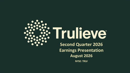 Vorschaubild Trulieve Cannabis Quartalsbericht 2026-q2