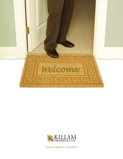 Thumbnail Killam Apartment REIT Annual Report 2004