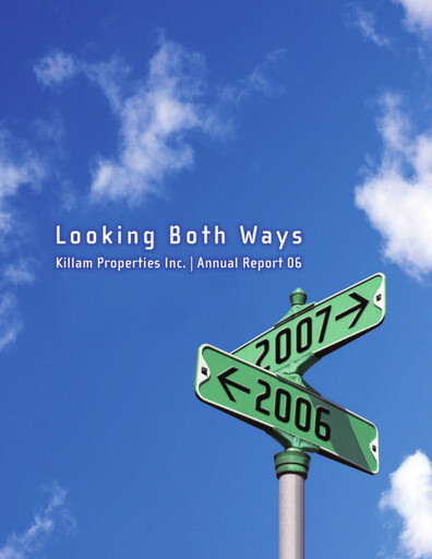 Thumbnail Killam Apartment REIT Annual Report 2006