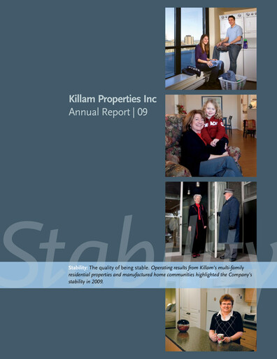 Thumbnail Killam Apartment REIT Annual Report 2009