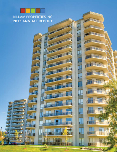 Thumbnail Killam Apartment REIT Annual Report 2013