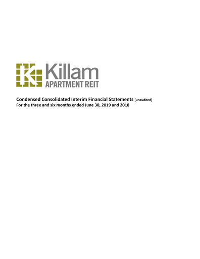 Thumbnail Killam Apartment REIT Financial Statement 2019-q2