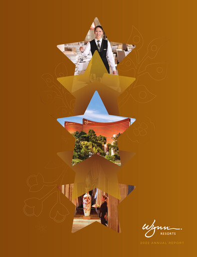 Miniature Wynn Resorts
 Rapport annuel 2022