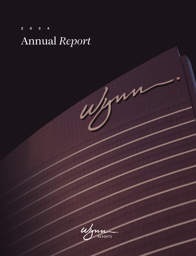 Miniature Wynn Resorts
 Rapport annuel 2024