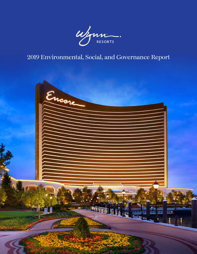 Miniature Wynn Resorts
 Rapport ESG 2019