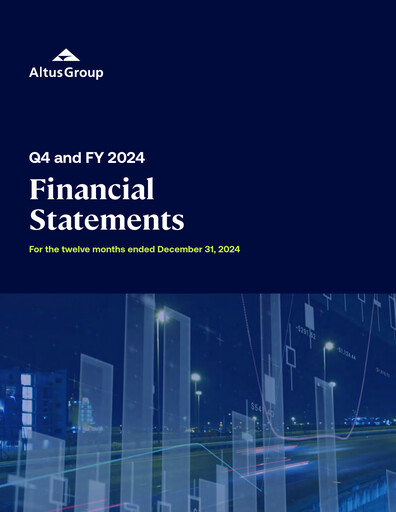 Thumbnail Altus Group Financial Statement 2024